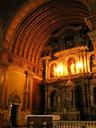 Inside one of the many churches.